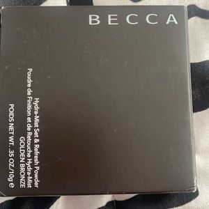 Becca hydra mist refresh powder golden bronze